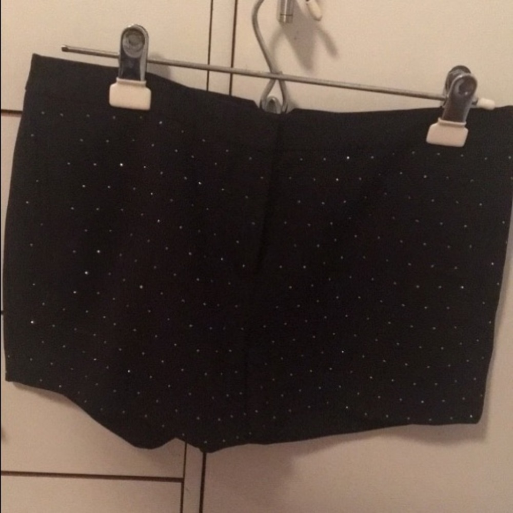 Black & gold shorts
